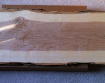 Thin Ash Live Edge Slabs cut at 1/4"