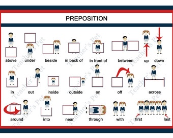 Preposition | Etsy
