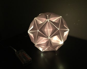 Origami light | Etsy