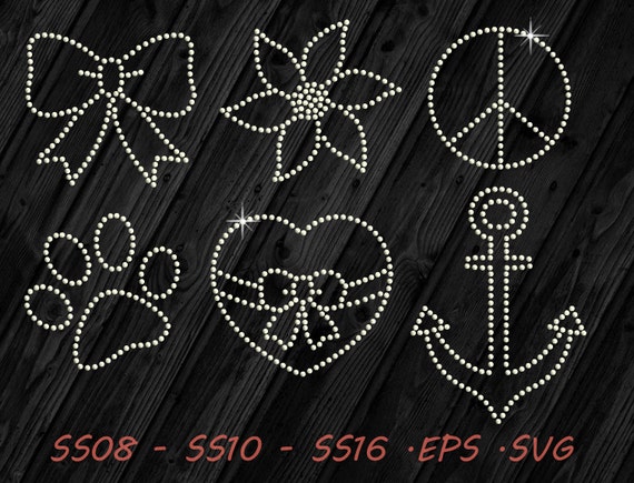 rhinestone template designs