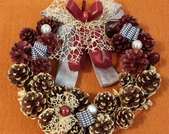 Elegant wreath for door