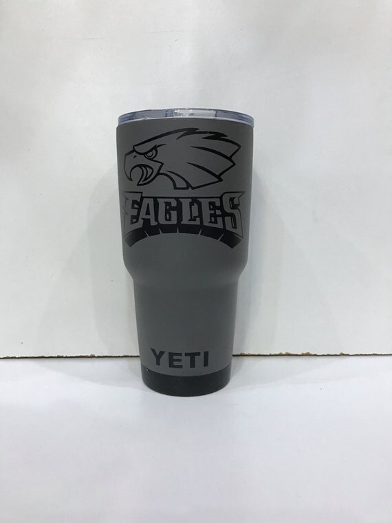 Philadelphia Eagles YETI Cup Custom Powder Coated by batreasures85
