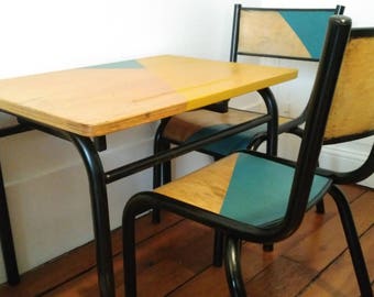 Vintage school desk
