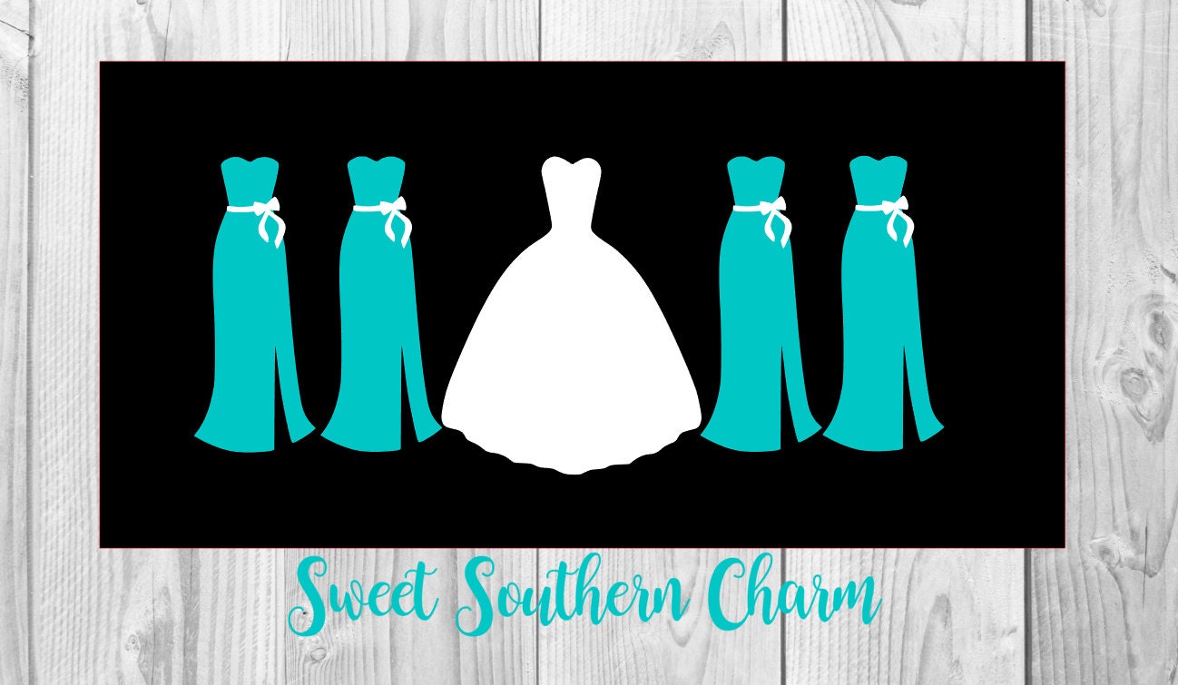 Download bridal party svg - wine glass svg - wedding dress svg - wine glass decals svg - bridesmaid dress ...