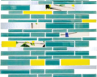 Garden Party Series 3 Glass Tile mbs30-213A