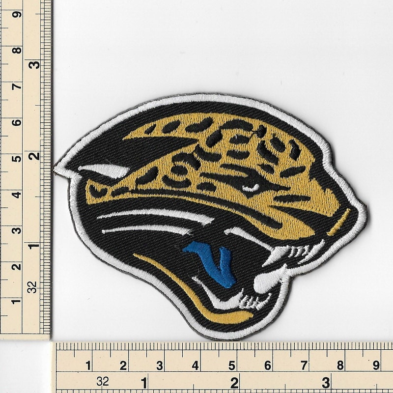 NFL Jacksonville Jaguars Iron on Patch Embroidered FREE