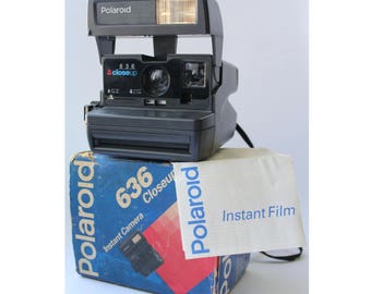 Vintage Polaroid Close Up 636, Polaroid Camera, Vintage Camera, Retro Camera, Retro photoCamera, Polaroid, Polaroid 636