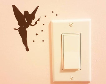 Fairy Wall Decal Disney Peter Pan Tinkerbell