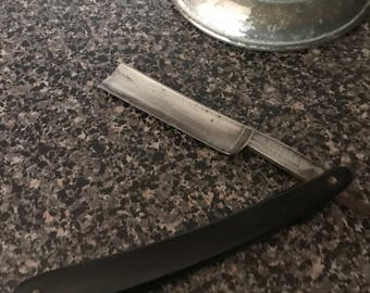 Vintage Hustler Straight Razor