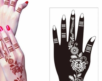 Henna stencil | Etsy