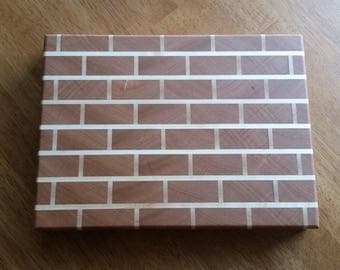 Brick Style Cherry End Grain Cutting Board