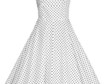 Ladies Retro Style Square Neck Empire Waist Swing Dress Party Dress 3 colour