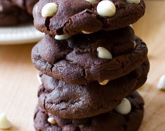 B&W Chocolate Chip Cookies, reduced-sugar