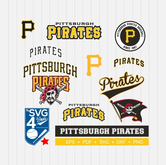 Download Pittsburgh Pirates Cut Files SVG Files Baseball Clipart