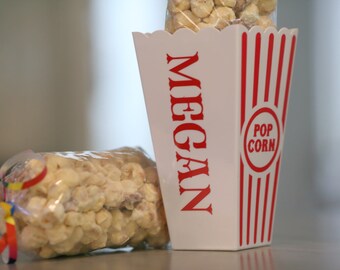 Personalized Popcorn Bowls