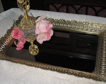1960's vanity mirror tray #6