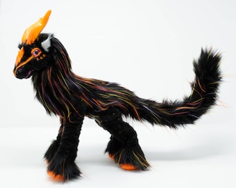 Poseable art doll - handmade - art doll animal - OOAK - Fantasy creature - woodland creature - mystical creature -original - sculpture