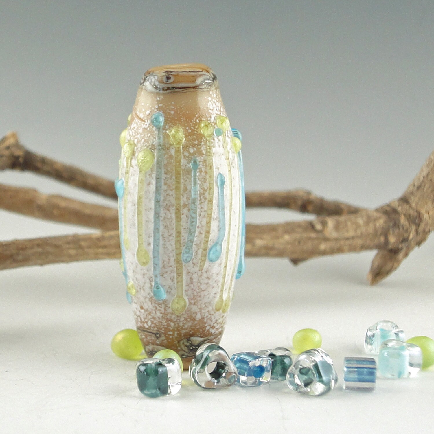 Lampwork Glass Bead Handmade Lampwork Focal Bead Artist 4102