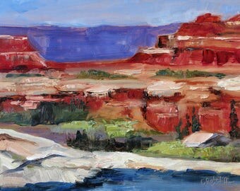 Red Canyon Landscape