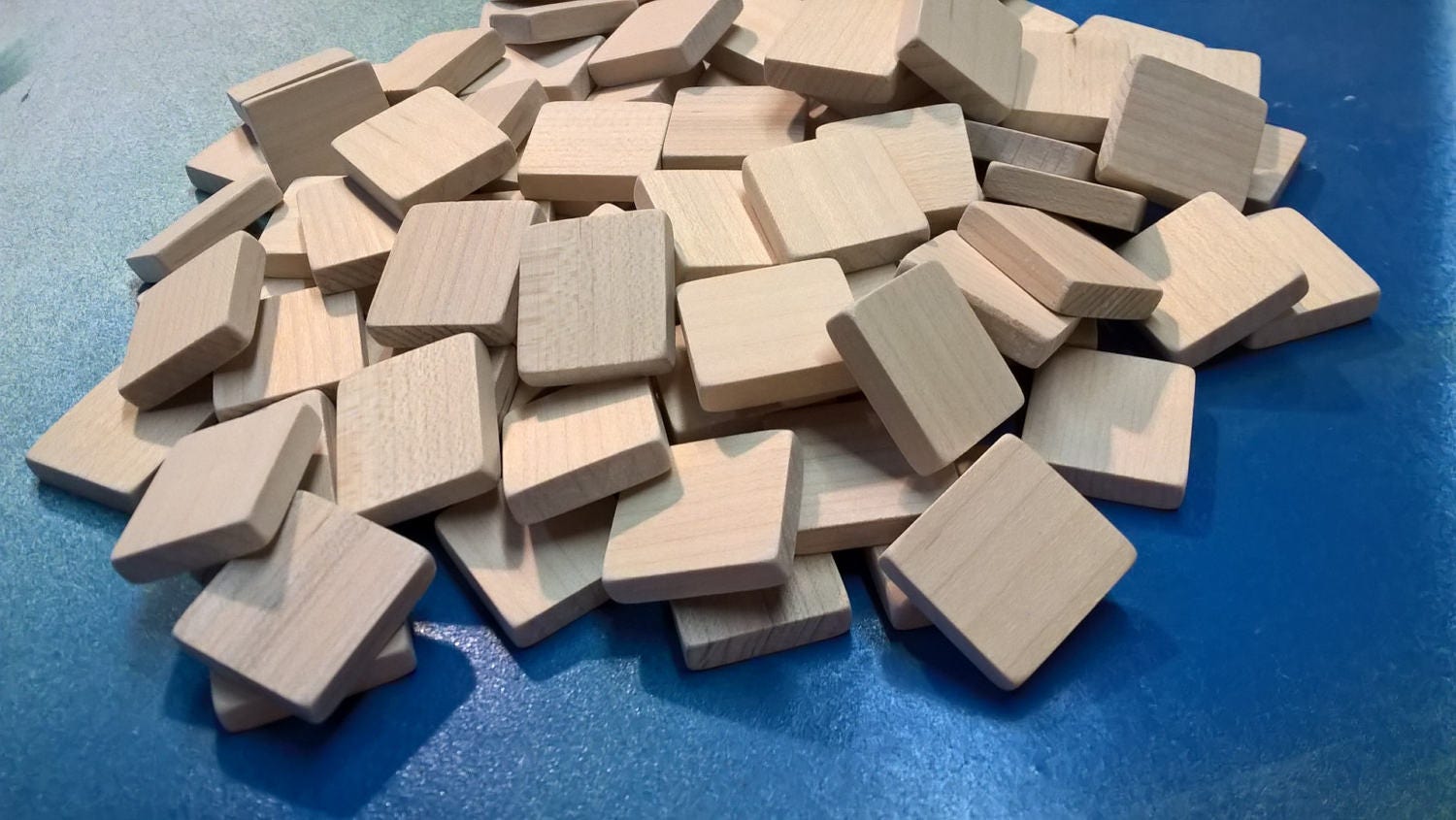 Blank Scrabble Tiles lot of 120 Unmarked