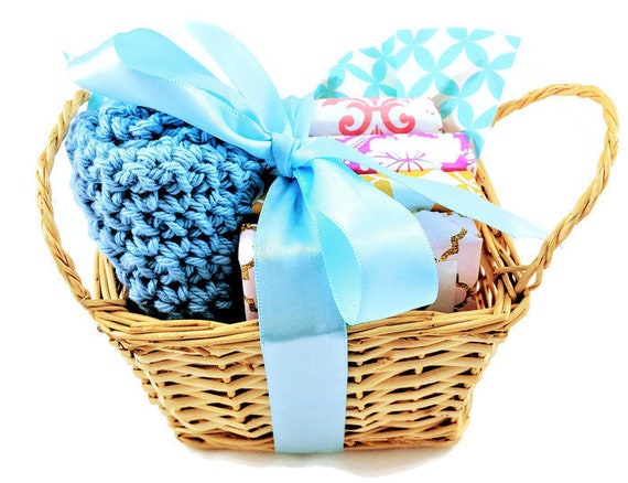 Soap Gift Basket, Mother's Day Gift, Birthday Gift, 4 soap sampler gift basket, Gift Set, Vegan gift, Christmas Gift, Housewarming Gift