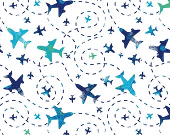 Airplane fabric | Etsy