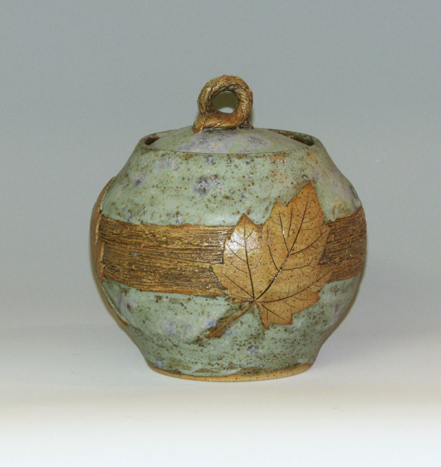 Lidded Jar/ Ginger Jar/ Kitchen Canister/ Candy Jar/ Pet