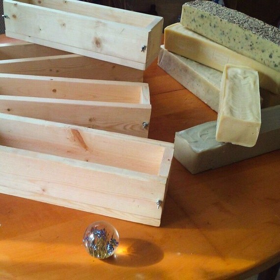Three 5lb wooden soap molds for fifty sale by FullThrottleGypsy