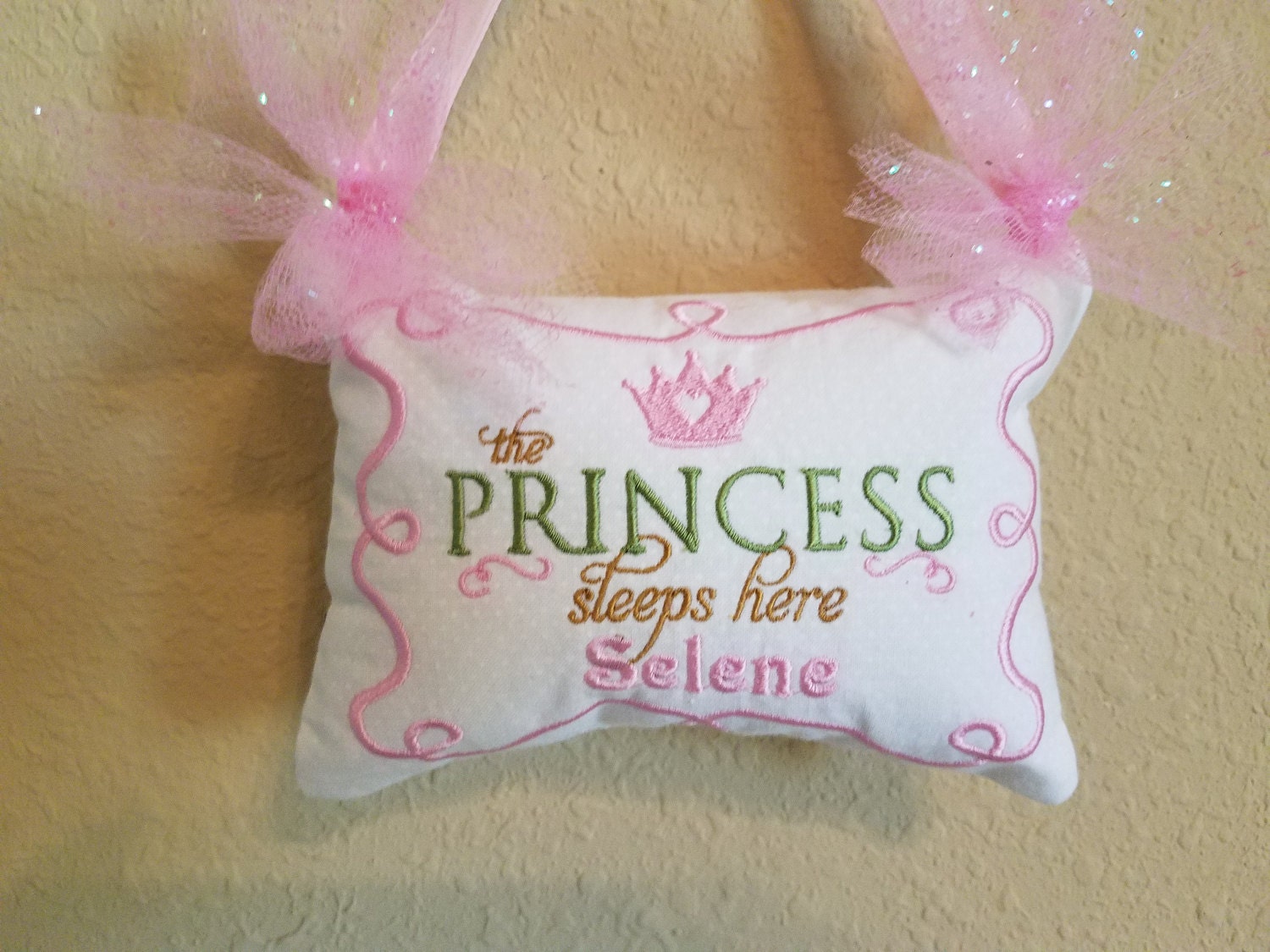 Personalized Baby Pillow