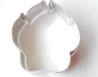 Dog Paw Cookie Cutter - 3" Metal Cutter Made in the USA - For Cookies - Dog Biscuits - Fudge - Crafts - Playdough - Paw Patrol Cookie Favors