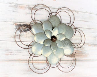 Metal Wall Flower metal wall art | etsy Metal Wall Flower metal wall art | etsy