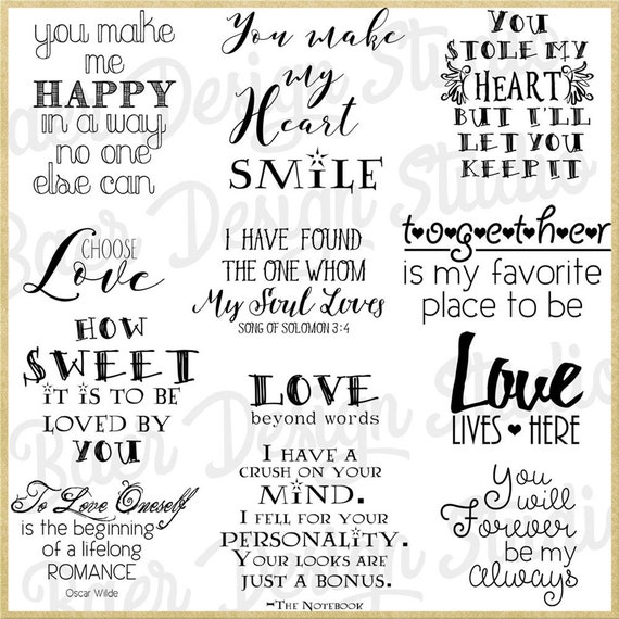 Love Quotes:Valentines Day Quotes, Love Word art, Inspirational Quotes ...