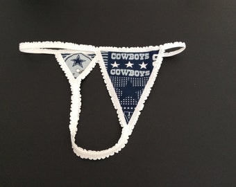 Dallas Cowboys Thong G String Bachelorette Party Bridal Birthday Wedding Christmas Gift Idea Valentine's Day