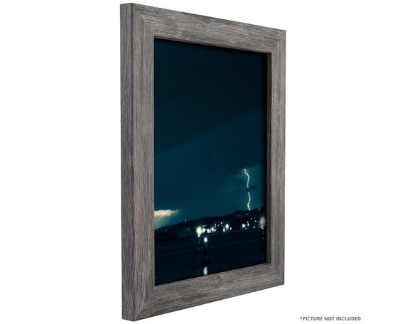 Craig Frames 22x22 Inch Gray Barnwood Picture Frame Bauhaus