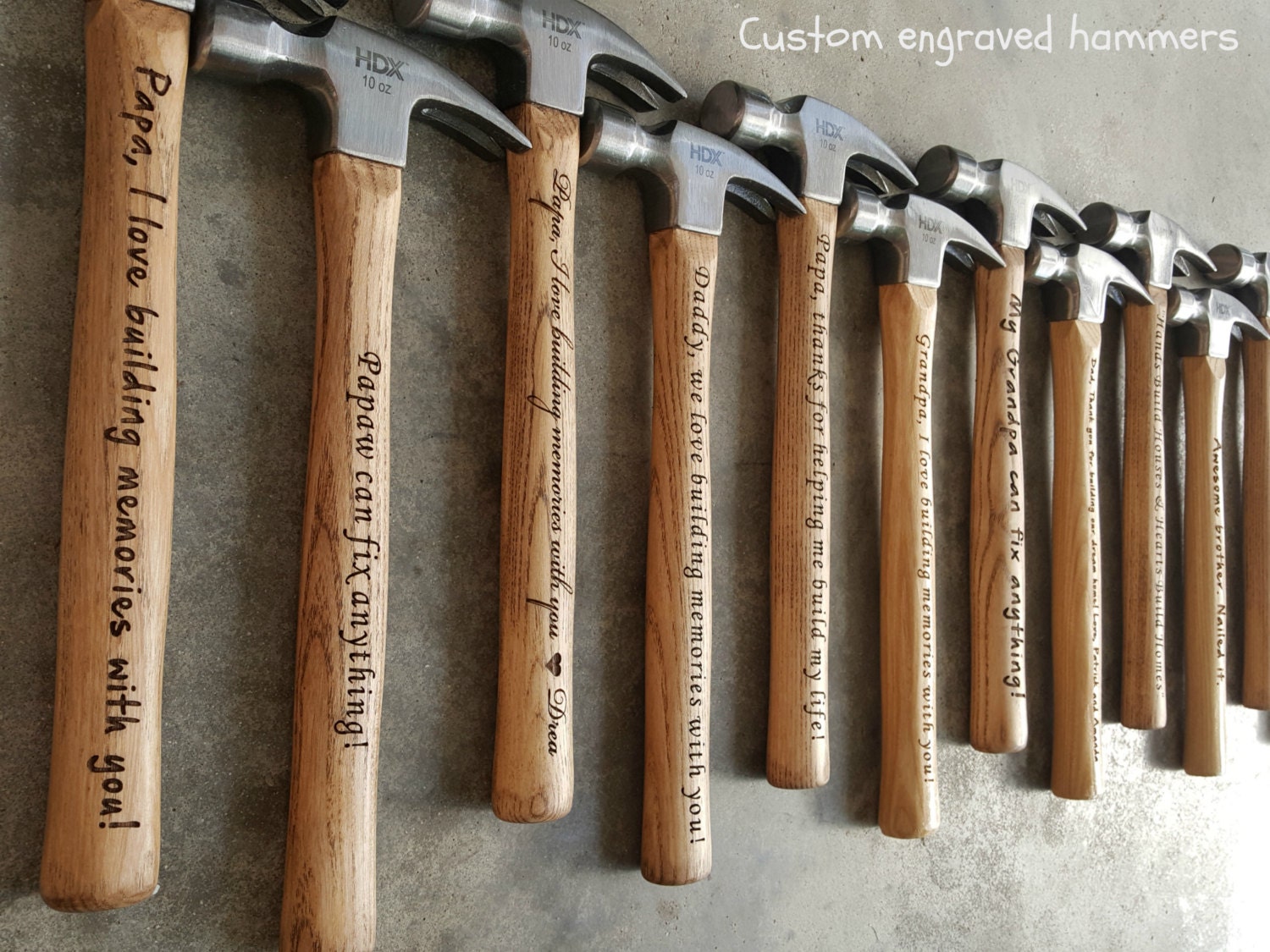 custom engraved hammer personalized hammer personalized