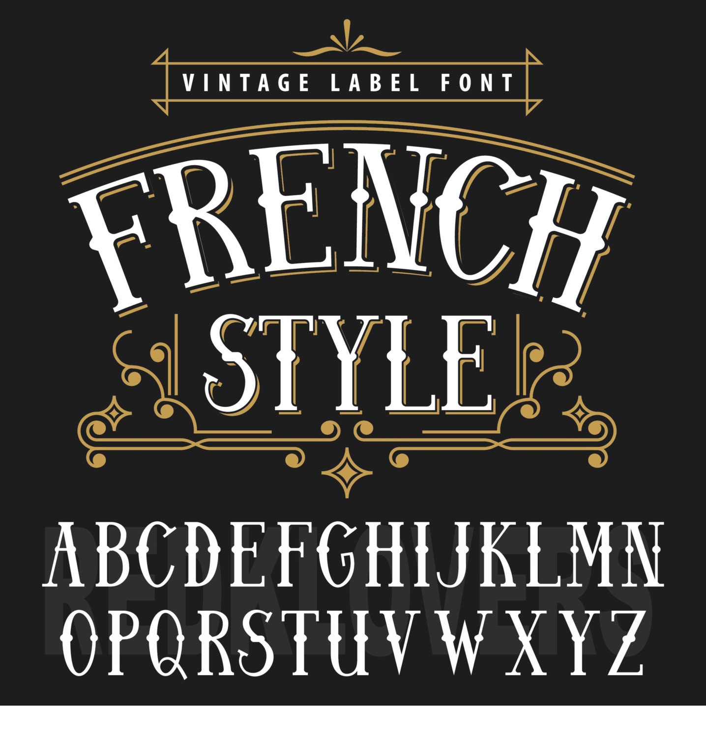 Download SVG Silhouette DXF Vintage Font French sign apothecary Chalk