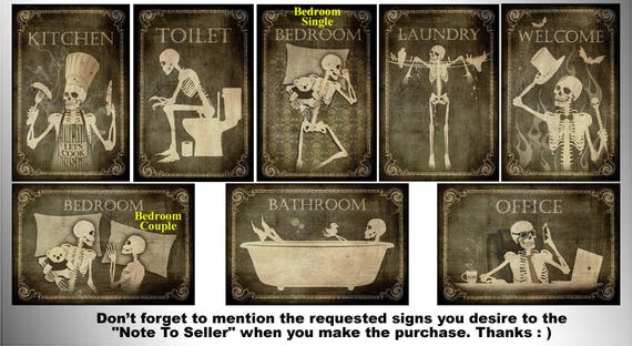 Bathroom Sign Halloween door signs of your choicetoilet Bathroom Sign Halloween door signs of your choicetoilet