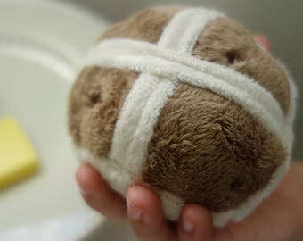 Hot Cross Bun Play Food PDF Sewing Pattern