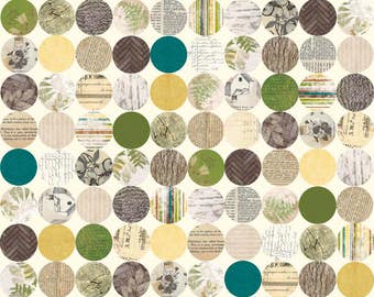 C4013-Cream Trail Mix by Riley Blake Designs 2-1/2 Yards