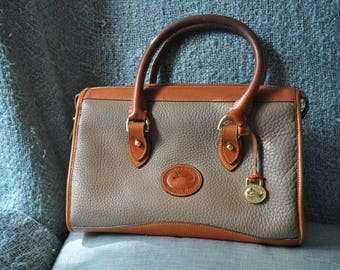 Dooney and Bourke Satchel All Weather Leather with British Tan