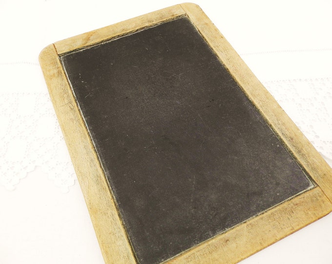 Antique French Child's School Double Sided Wooden Framed Writing Slate. Students, Learning, List, Kids, Bedroom, House, French Country Decor