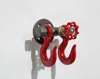 Industrial design wardrobe coat rack hook