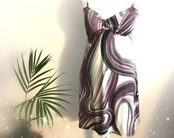 Purple summer dress