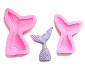 Silicone Mermaid Top, Silicone Mermaid Tail, Silicone Mermaid, Soap Supplies, Bath Bomb Supplies, Bath Bomb Mold, Soap Making, Soapmaking