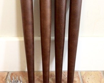 Mid Century Modern Legs DIY Kit, mcm, coffee table legs, end table legs, mid century modern furniture, retro, danish modern
