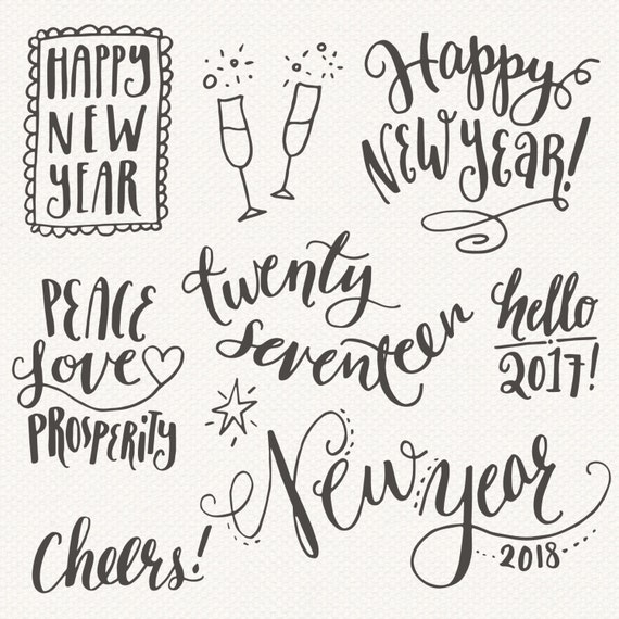 Happy New Year 2020 Clipart Black And White Pumpkin Rpsvnp