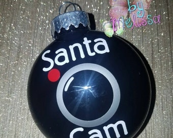Santa Cam Ornament