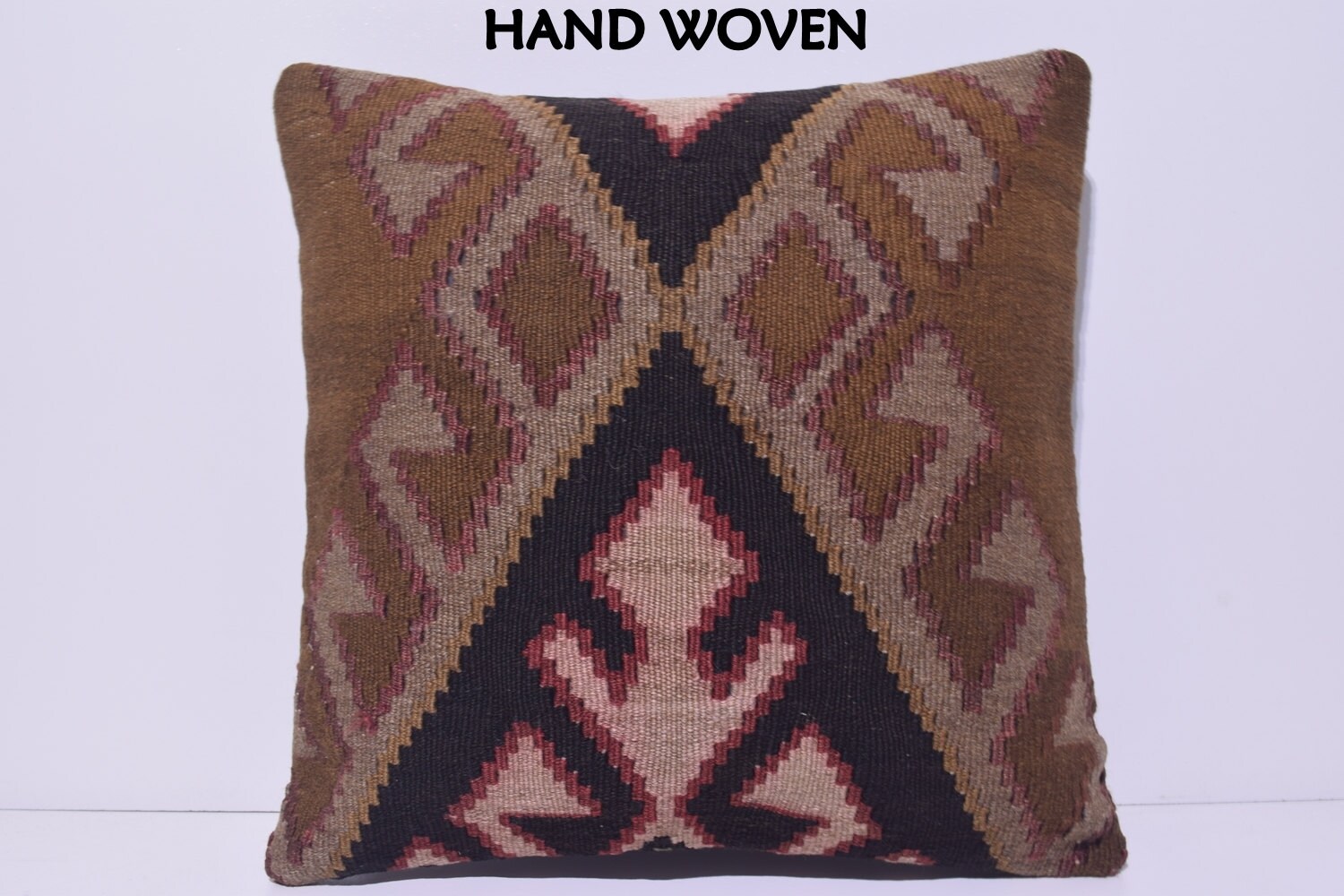 20x20 kilim pillow 20x20 euro sham cover by DECOLICKILIMPILLOWS