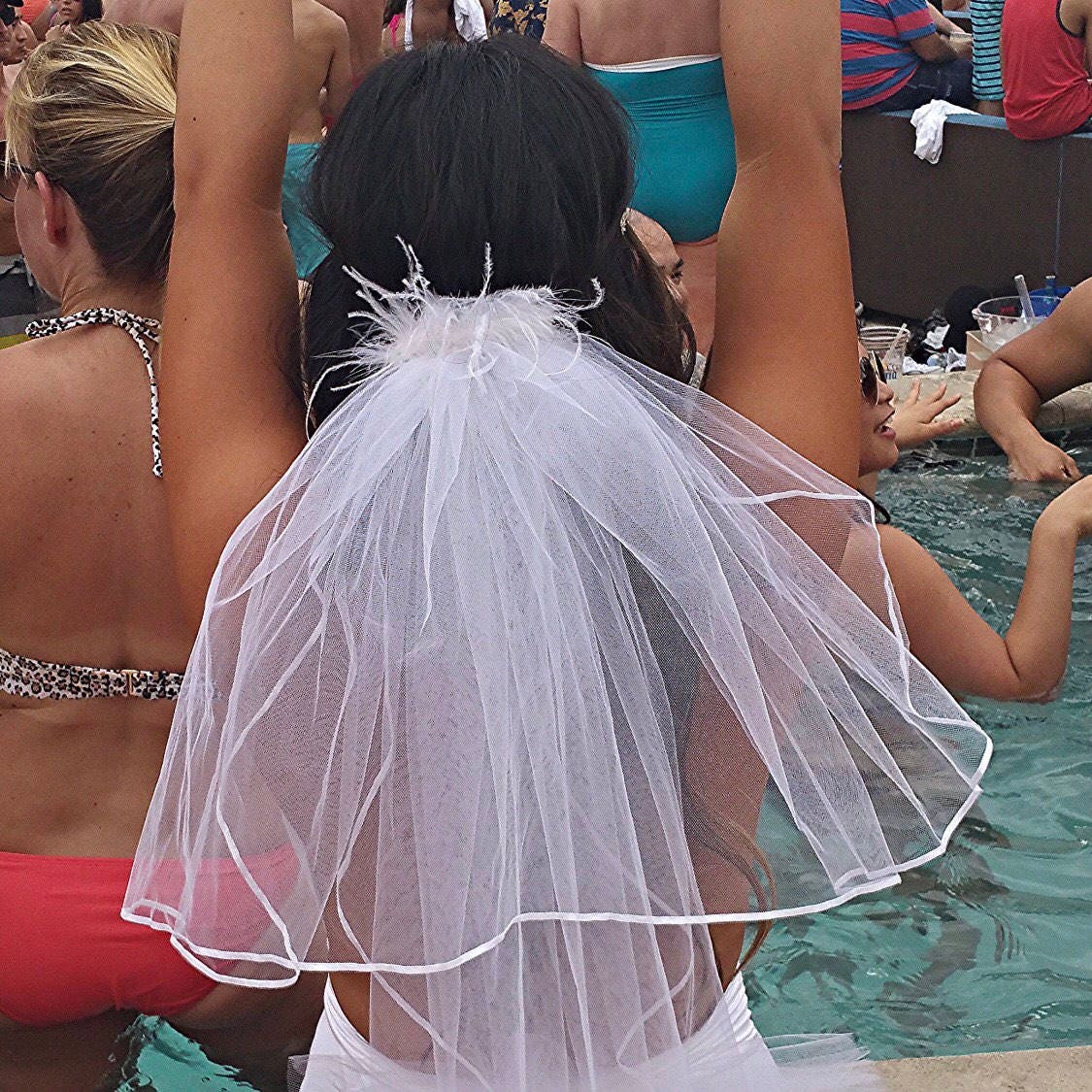 Bachelorette Party Bridal Veil high quality bridal veil that