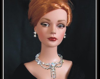 Doll Jewelry, Rhinestone jewelry for Tonner Tyler, Sybarite and other 16” fashion dolls by SohoDolls